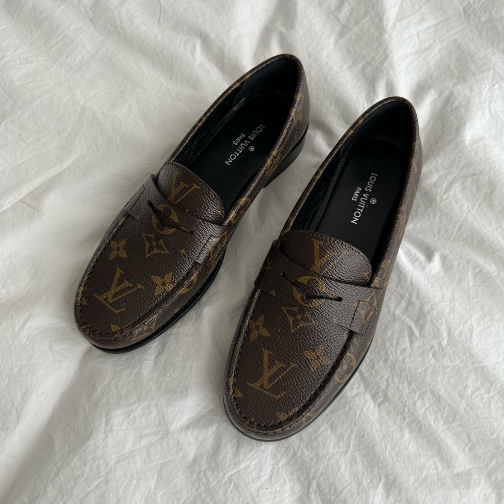 Louis Vuitton Penny Loafers - BRAND NEW 🤍💛